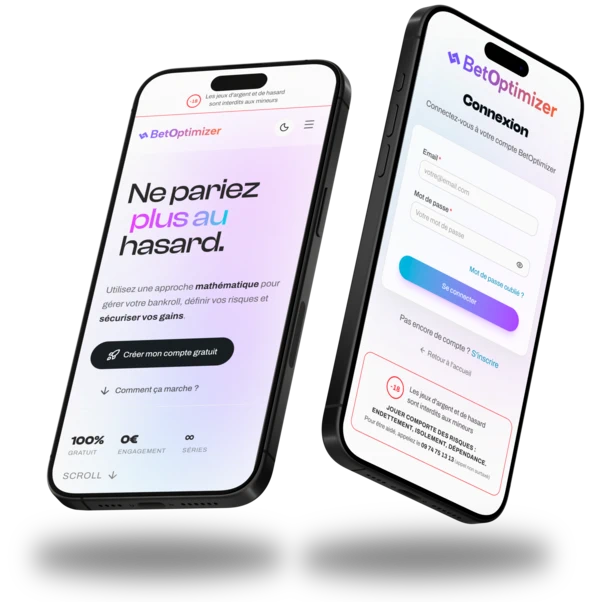 BetOptimizer - vue mobile